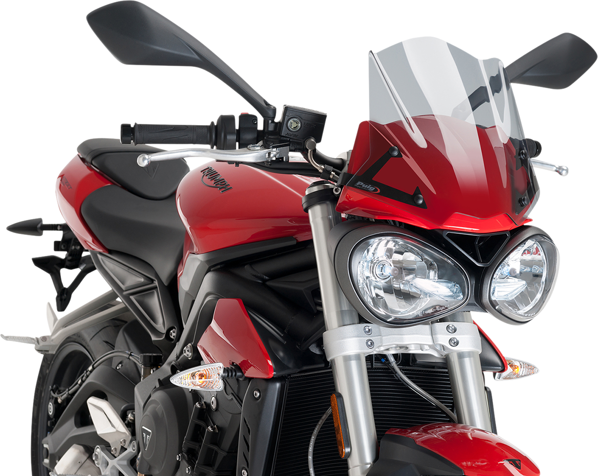 PUIG Naked New Generation Windshield Light Smoke 9999H