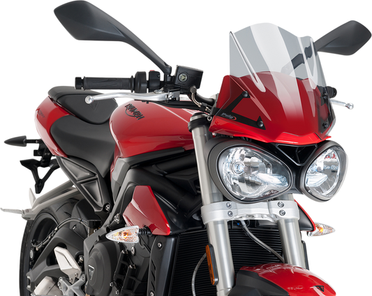 PUIG Naked New Generation Windshield Light Smoke 9999H