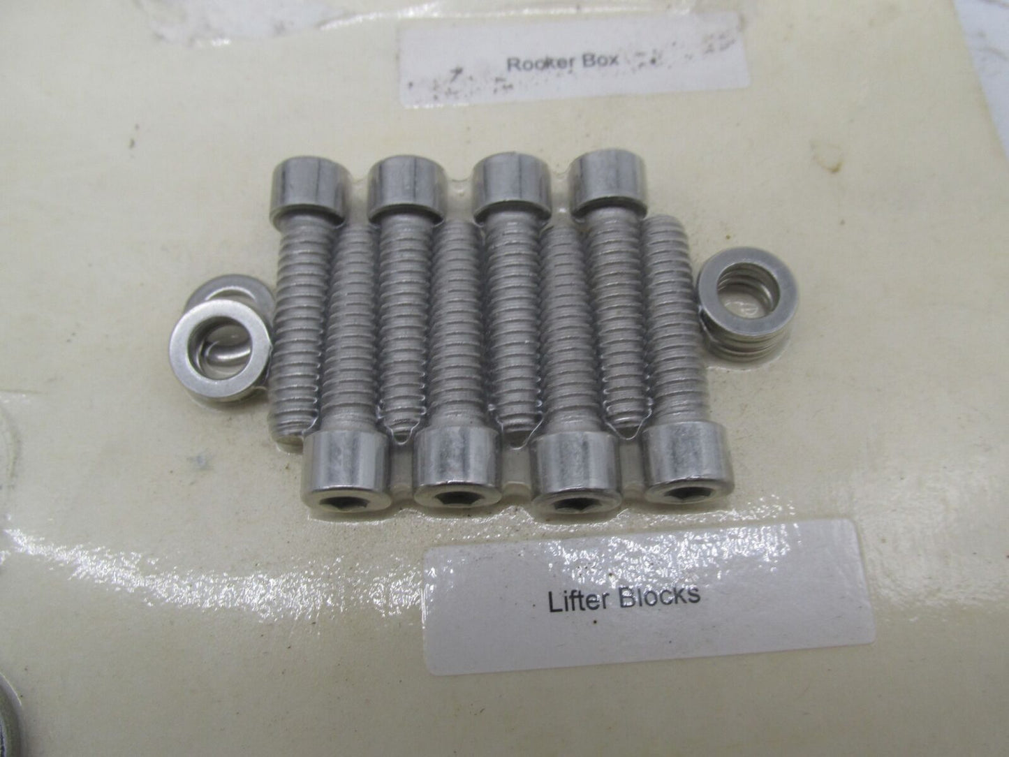 Harley Touring Stainless Steel Hardware Kit - Not Complete!!  DE6031P