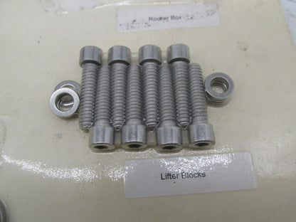 Harley Touring Stainless Steel Hardware Kit - Not Complete!!  DE6031P