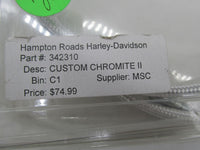 Harley Davidson Magnum Custom Chromite II Brake Line 342310