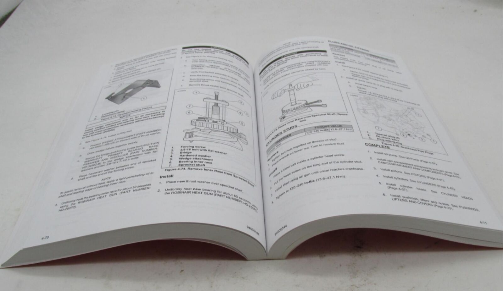 Harley Davidson Official Factory 2019 Softail Models Service Manual 94000544