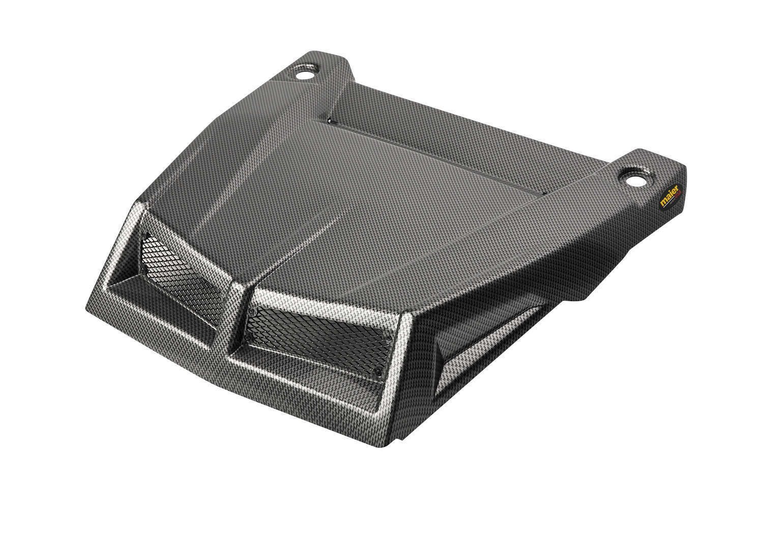 Maier Mfg Custom Hood Scoop Black Carbon Fiber 19464-30