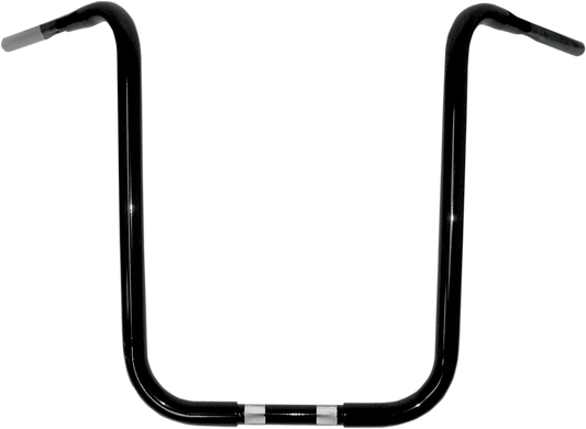 Drag Specialties 1 1/4in. Buffalo Bar Black 20in. Ape Hanger Bend 0601-1247