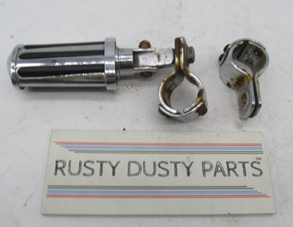 Harley-Davidson Highway Foot Peg with Crash Bar Guard Clamps Brackets