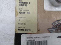 Lot of 3 Harley Davidson Genuine NOS Chrome Headbolt Covers 43884-96