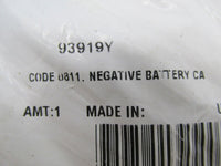 Harley Davidson Buell Genuine NOS Negative Battery Terminal Cable 93919Y