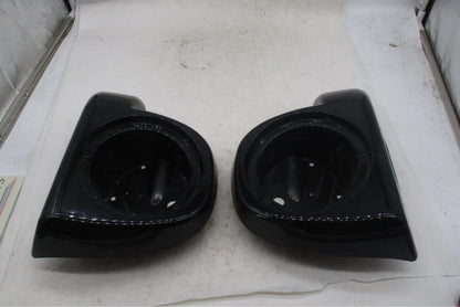 Pair of Harley Davidson Custom Chopper 6.75" Black Speaker Housings