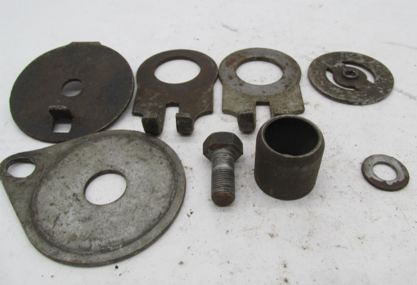 Mixed Lot of Vintage Original BSA Triumph Motorcycle Steering Damper Parts