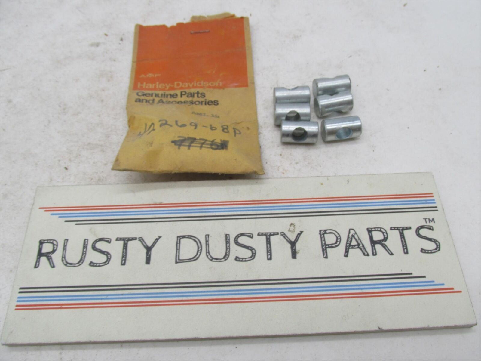 Lot of 6 Harley-Davidson Genuine Aermacchi Rear Brake Lever Pins 42269-68P