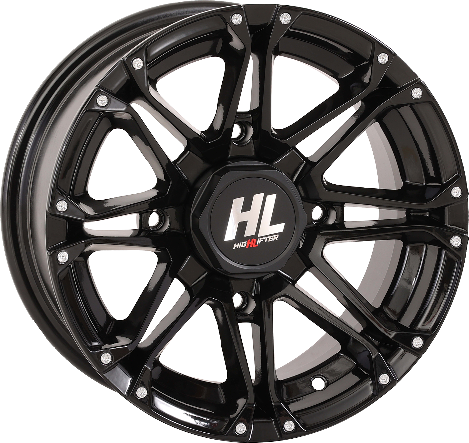 High Lifter HL3 Wheel 14x7 - 4/137 - 4+3 (+10 mm) Gloss Black 14HL03-1237