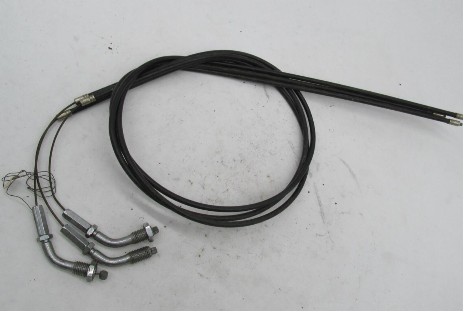 Set of  of 3 FAMA TSK Triumph Triple Motorcycle Throttle Cables
