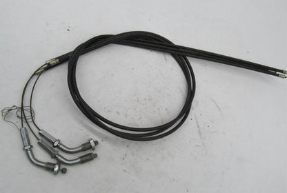 Set of  of 3 FAMA TSK Triumph Triple Motorcycle Throttle Cables