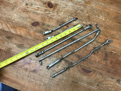 Mixed Lot of 6 Harley Connecting Shift Rods Lot EVO Shovelhead OEM Nic
