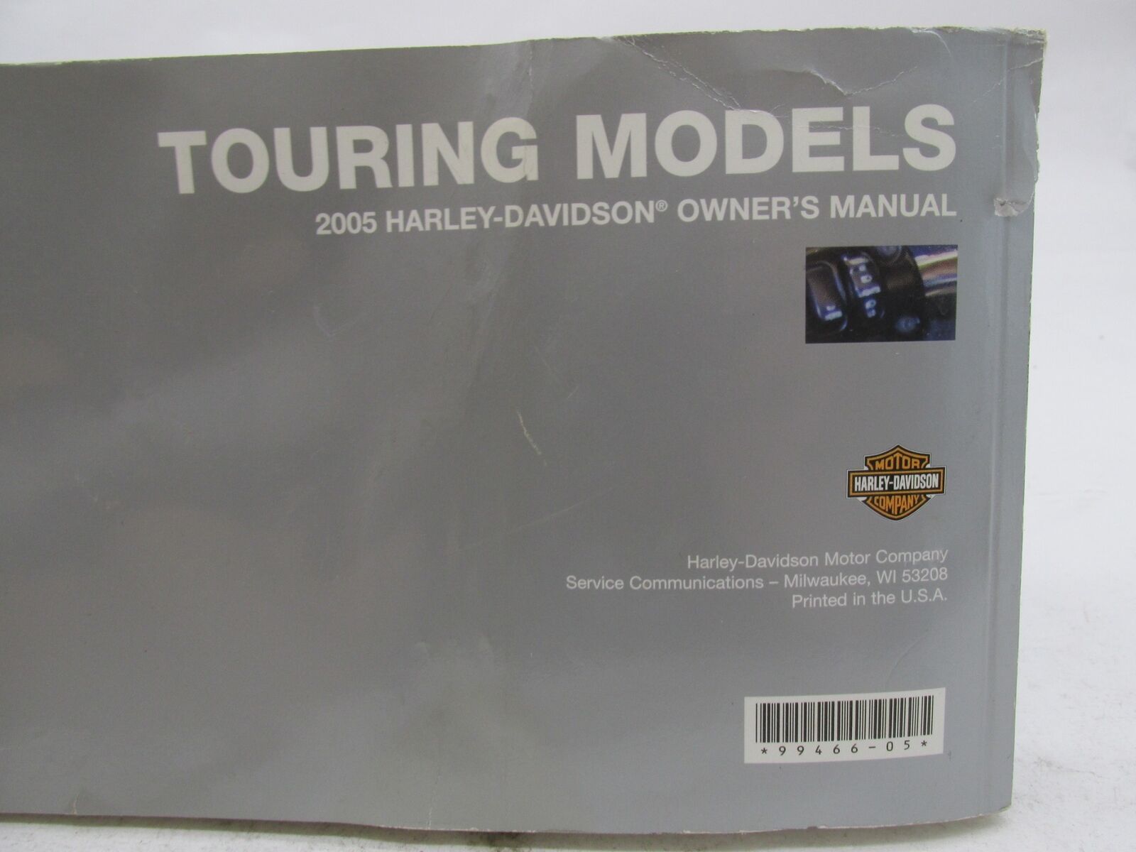 Harley-Davidson Official Factory 2005 Touring Owner's Manual Book 99466-05