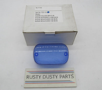 Topzone Suzuki Intruder Boulevard Blue Taillight Lens TZS-132