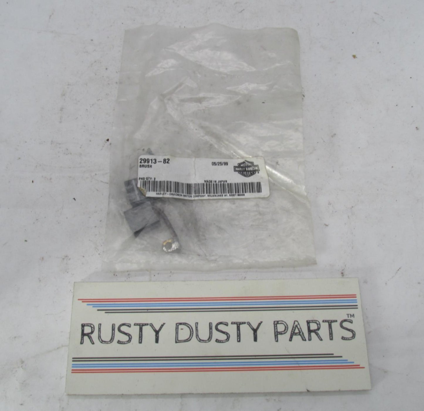 Set of 2 Harley-Davidson Genuine NOS Generator Brushes 29913-82