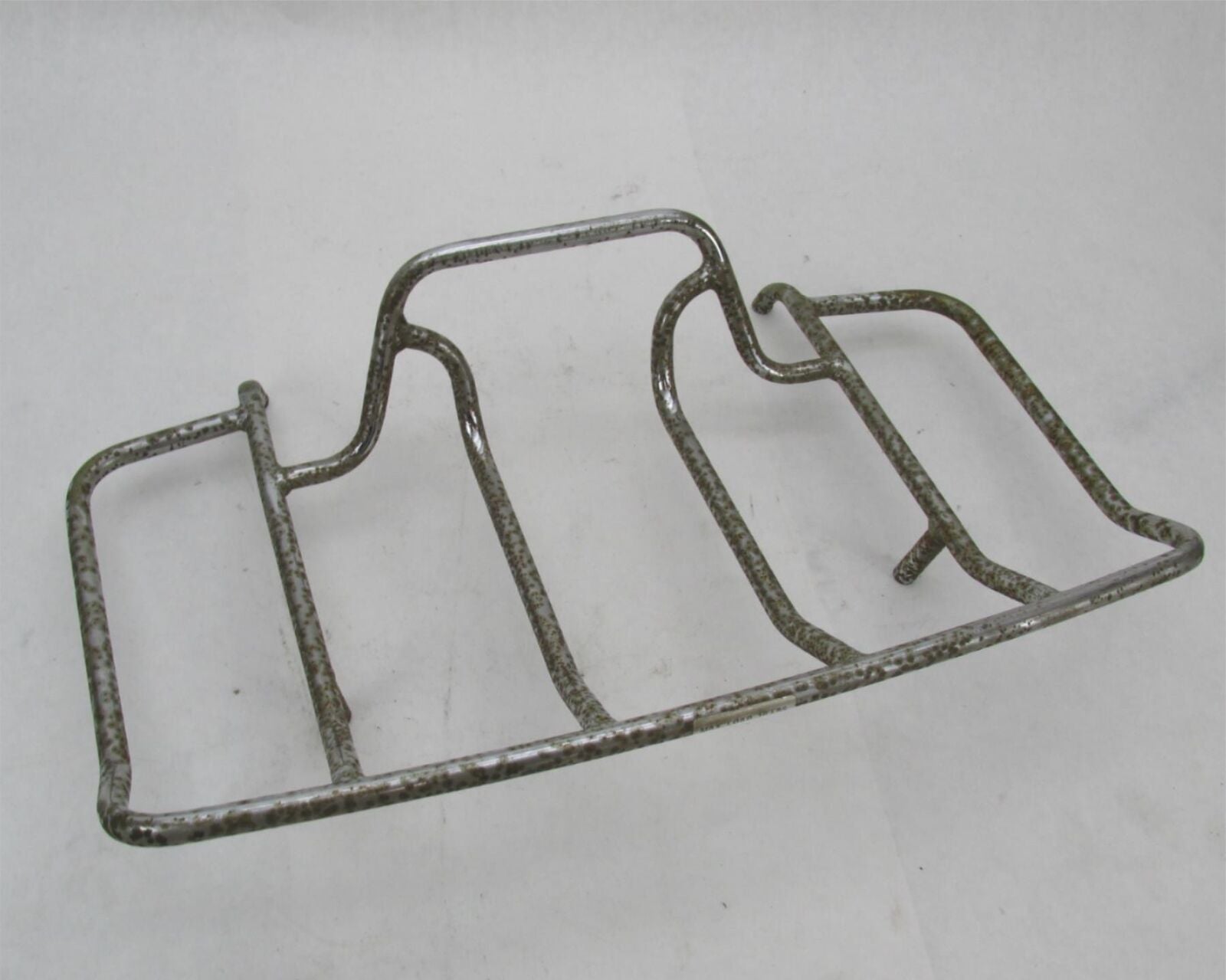 Used Motorcycle Chrome Patina Luggage Rack 22" x 12"
