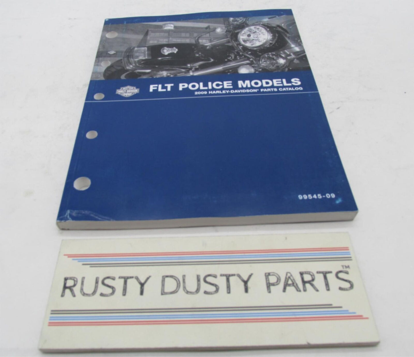 Harley-Davidson Official Factory 2009 FLT Police Models Parts Catalog 99545-09