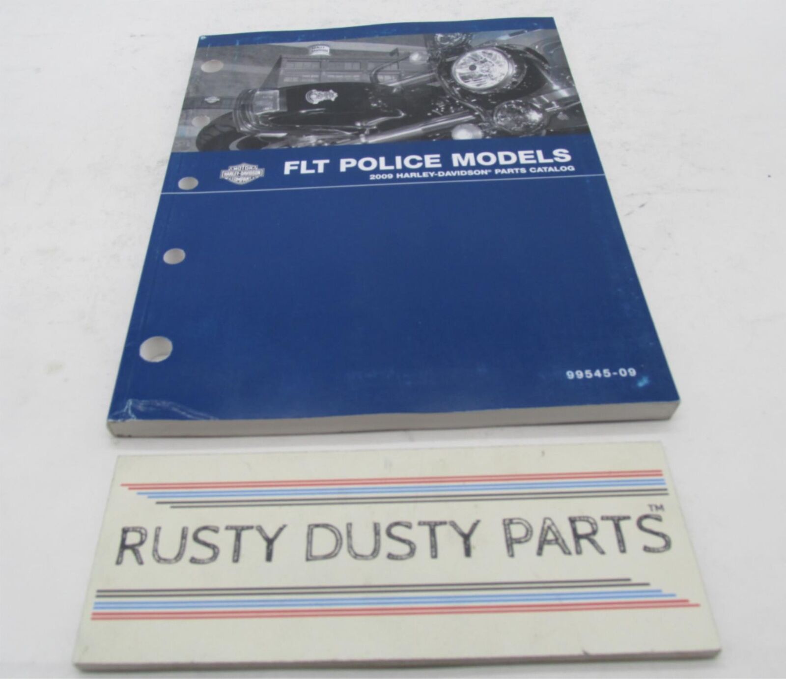 Harley-Davidson Official Factory 2009 FLT Police Models Parts Catalog 99545-09