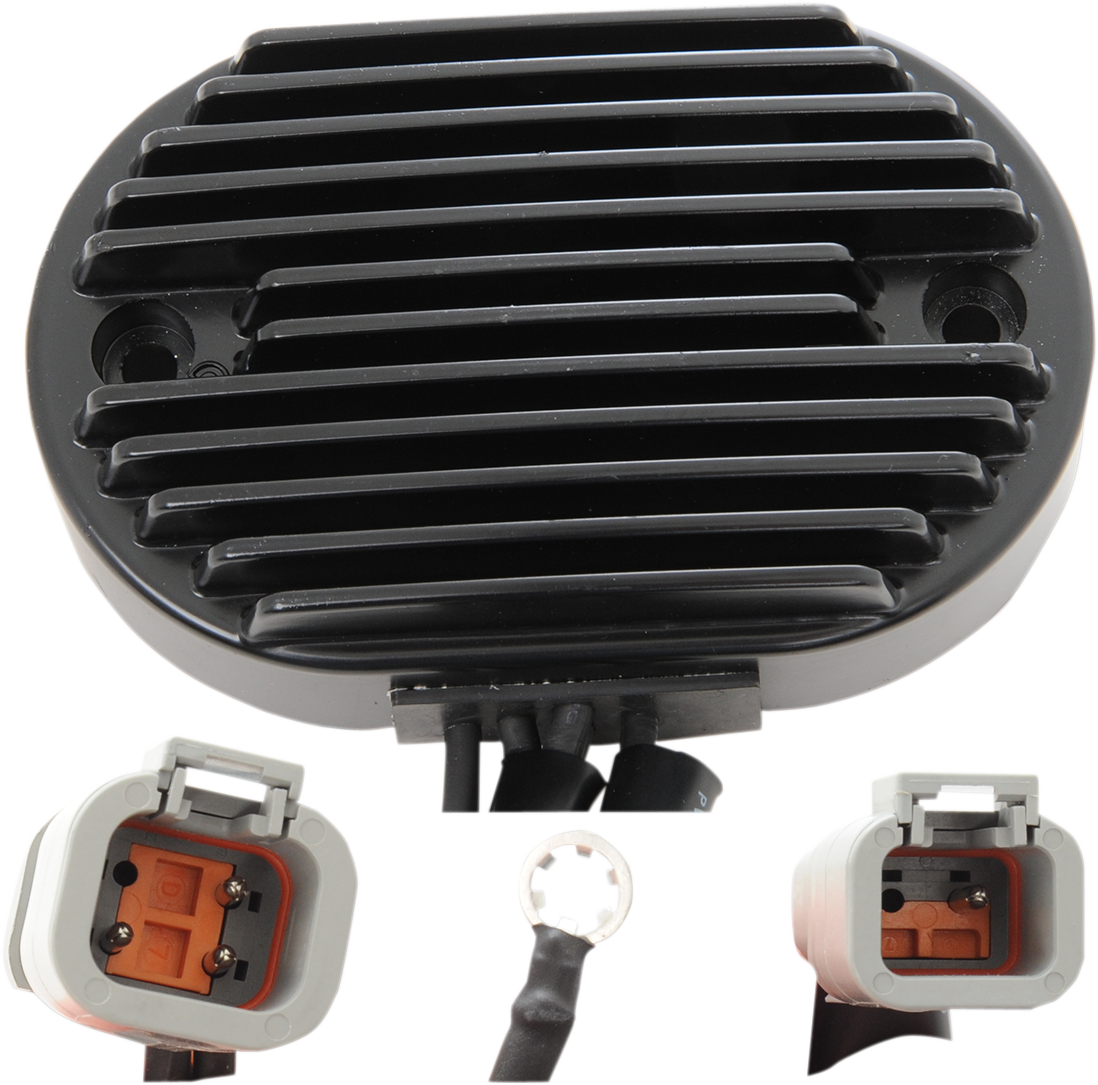 Drag Specialties Solid State Regulator Black 2112-0809