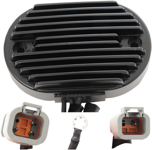 Drag Specialties Solid State Regulator Black 2112-0809