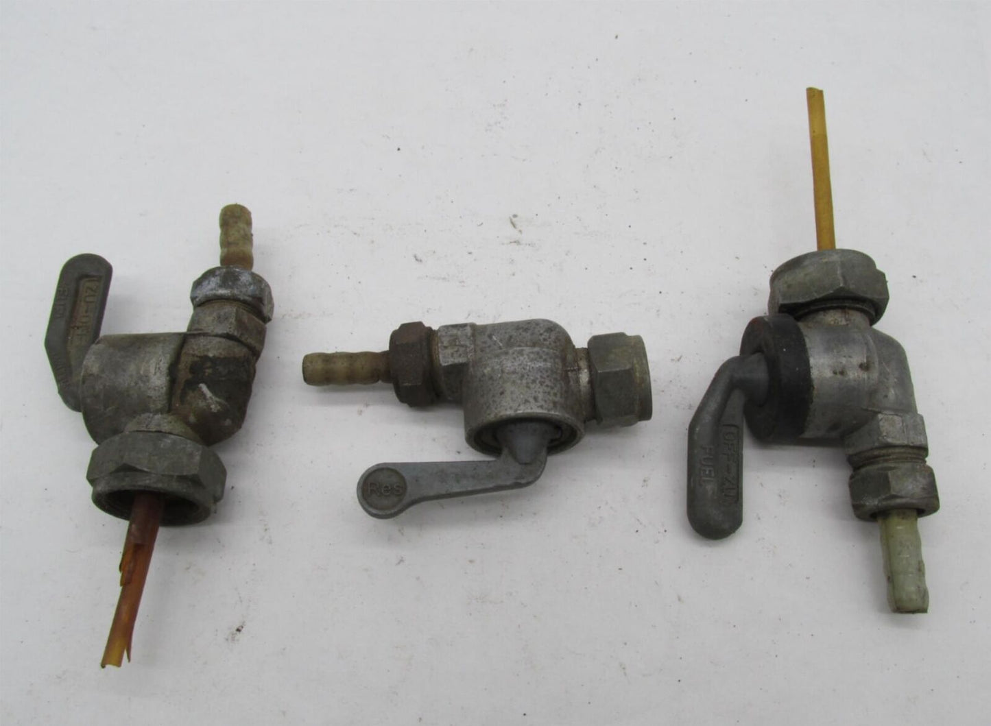 Lot of 3 Vintage Germa BMW Motorcycle Fuel Gas Petcocks Valves German