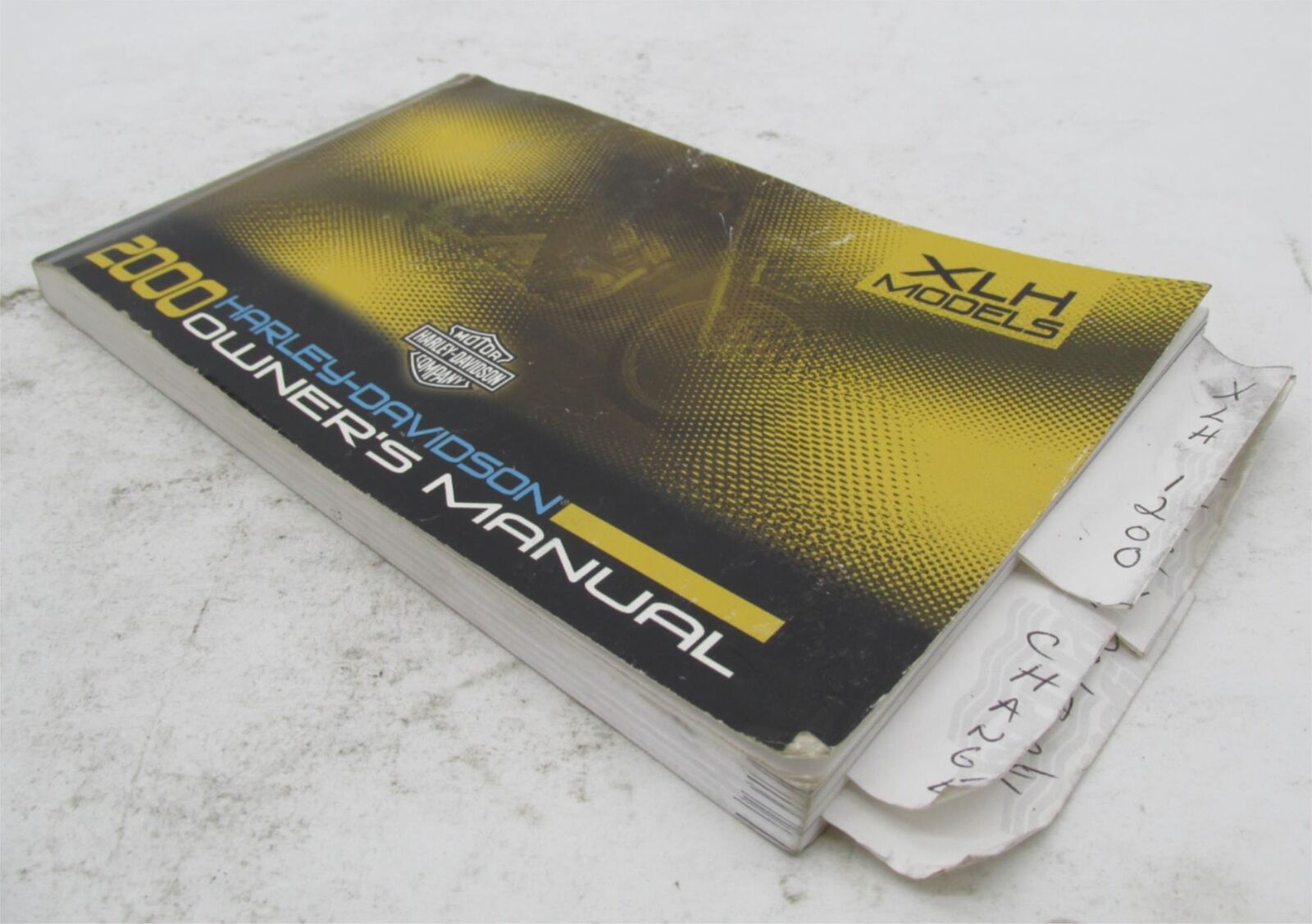 Harley-Davidson Official Factory 2000 XLH Owner's Manual Book 99468-00A