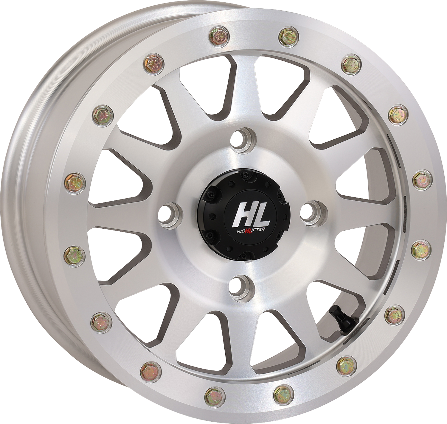 High Lifter HLA1 Beadlock Wheel 14x7 - 4/137 - 5+2 (+40 mm) Machined 14HLA1-1737