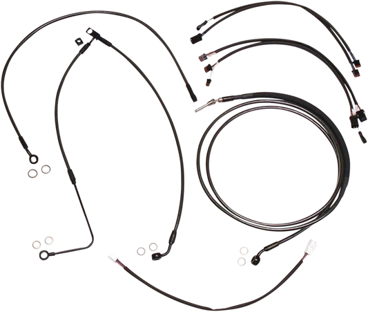 Magnum Designer Handlebar Installation Kits 15"-17" Ape 487822