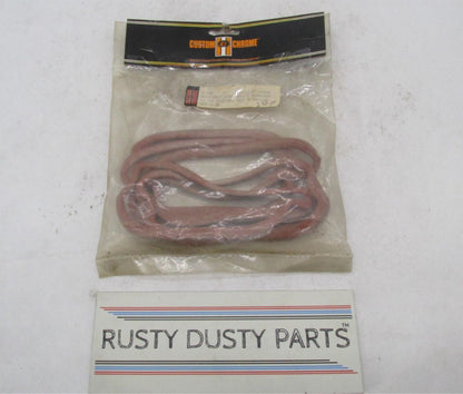 Lot of 6 Harley Davidson Custom Chrome Replacement Lens Gaskets 26-040 68025-73T