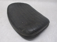 Harley Davidson Shovelhead Passenger Backrest Pad Stitched Vintage Black