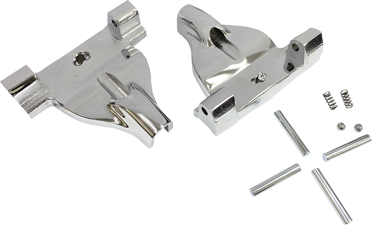 Drag Specialties Passenger Floorboard Mount Chrome 1621-1002