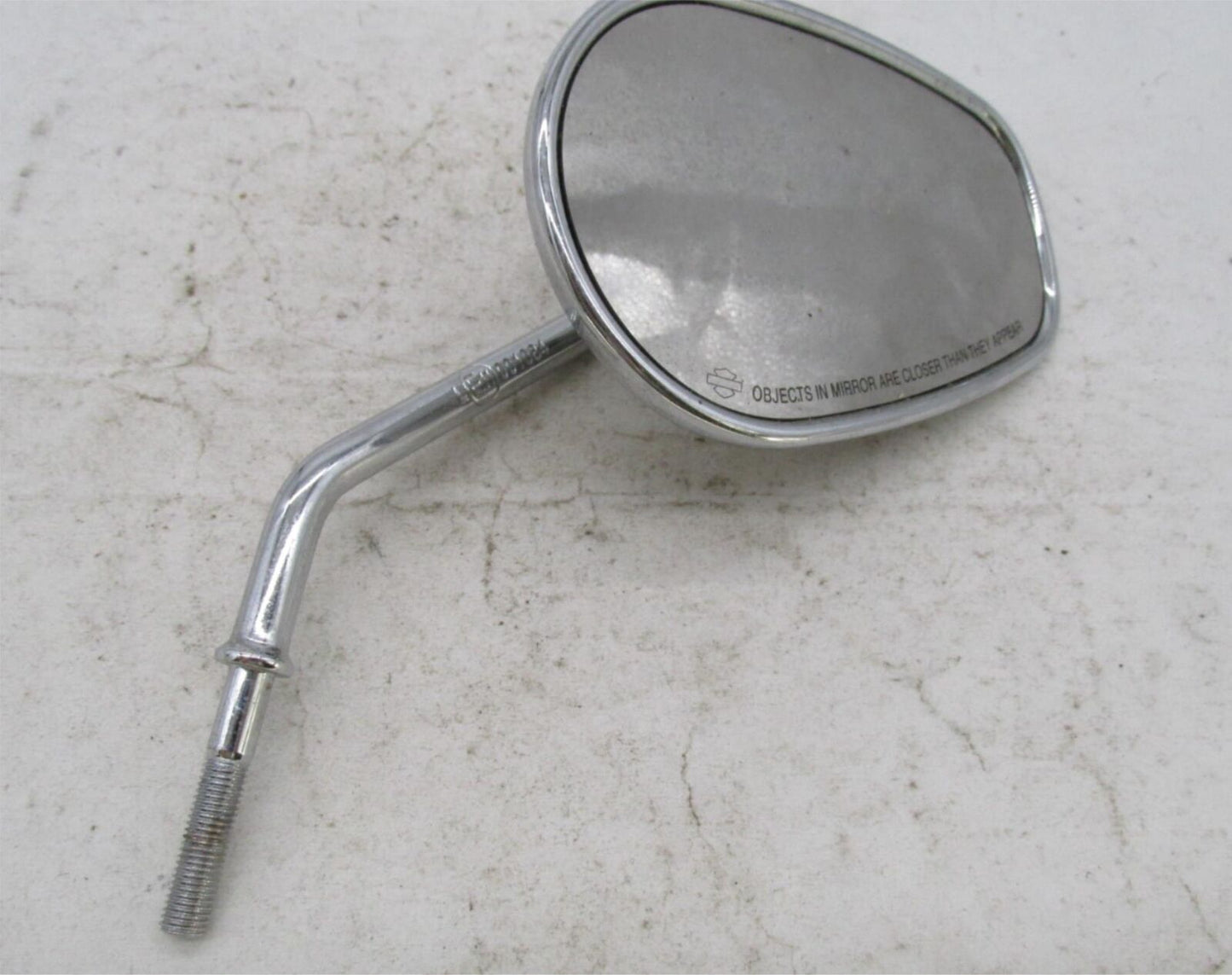 Harley Davidson Genuine Right Side Chrome Teardrop Side Mirror