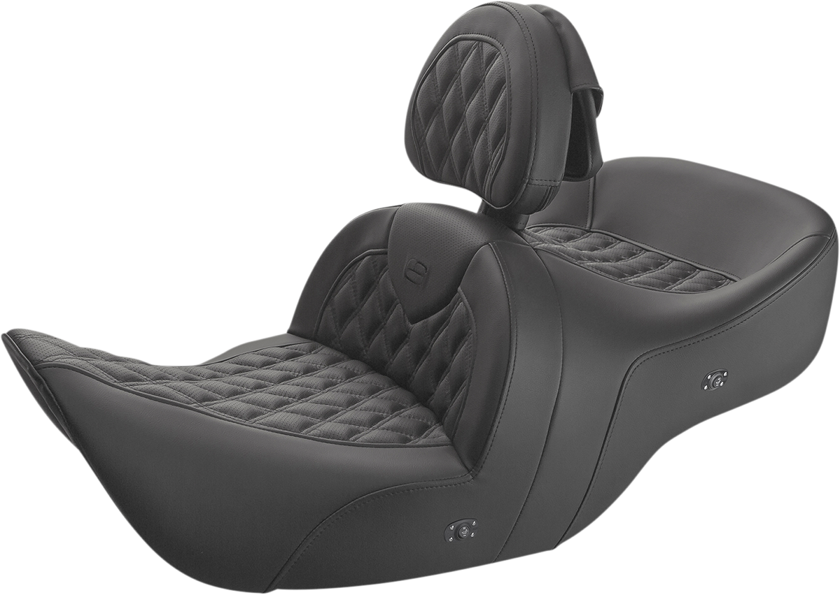 Saddlemen Roadsofa LS Heated Seat w/Backrest H01-07-182BRHCT