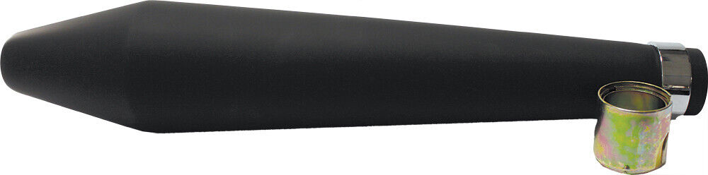 Emgo Cafe Muffler Flat Black 80-84033