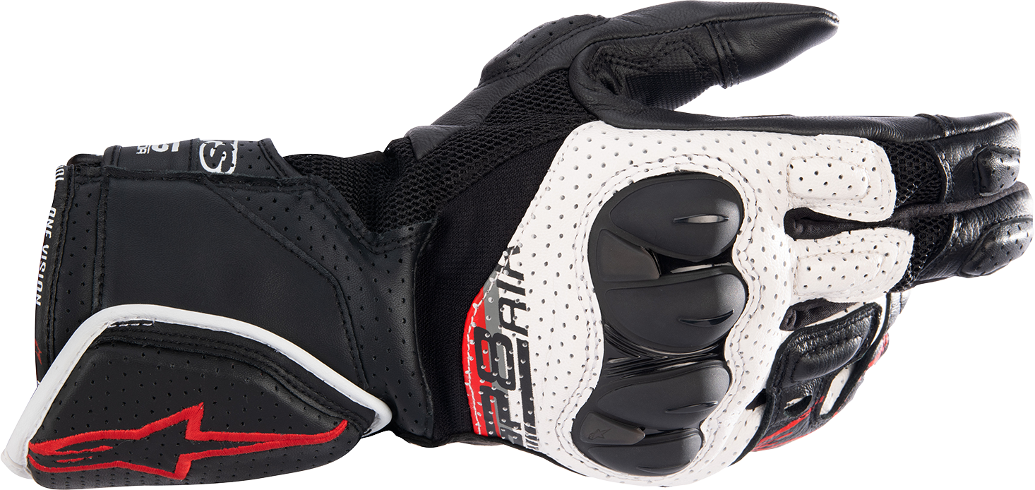 Alpinestars SP-8 Air V3 Gloves Black/White/Red 3XL 3558621-1304-3X