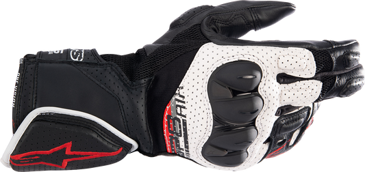 Alpinestars SP-8 Air V3 Gloves Black/White/Red 3XL 3558621-1304-3X