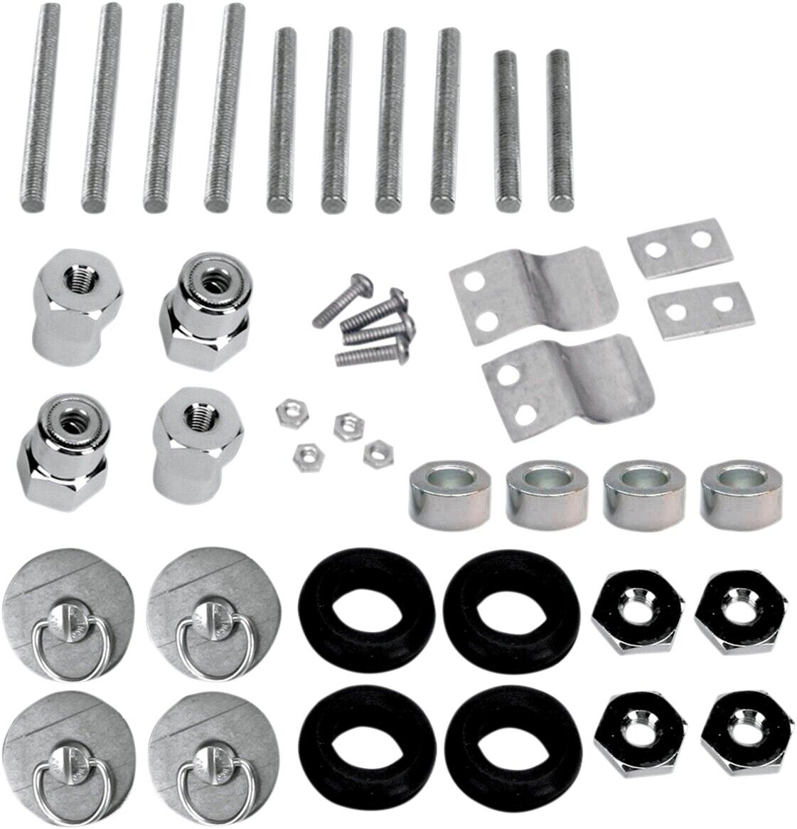 Saddlemen S4 Quick-Disconnect Saddlebag Docking Post And Fastener Kits 3521-0002