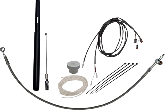 Fat Baggers, Inc. EZ Install Handlebar Kit +6" Braided 109014