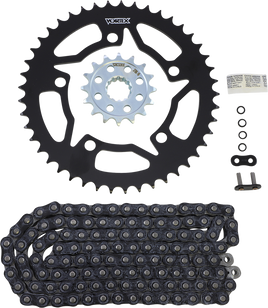 Vortex Chain and Sprocket Kit Black CK7612