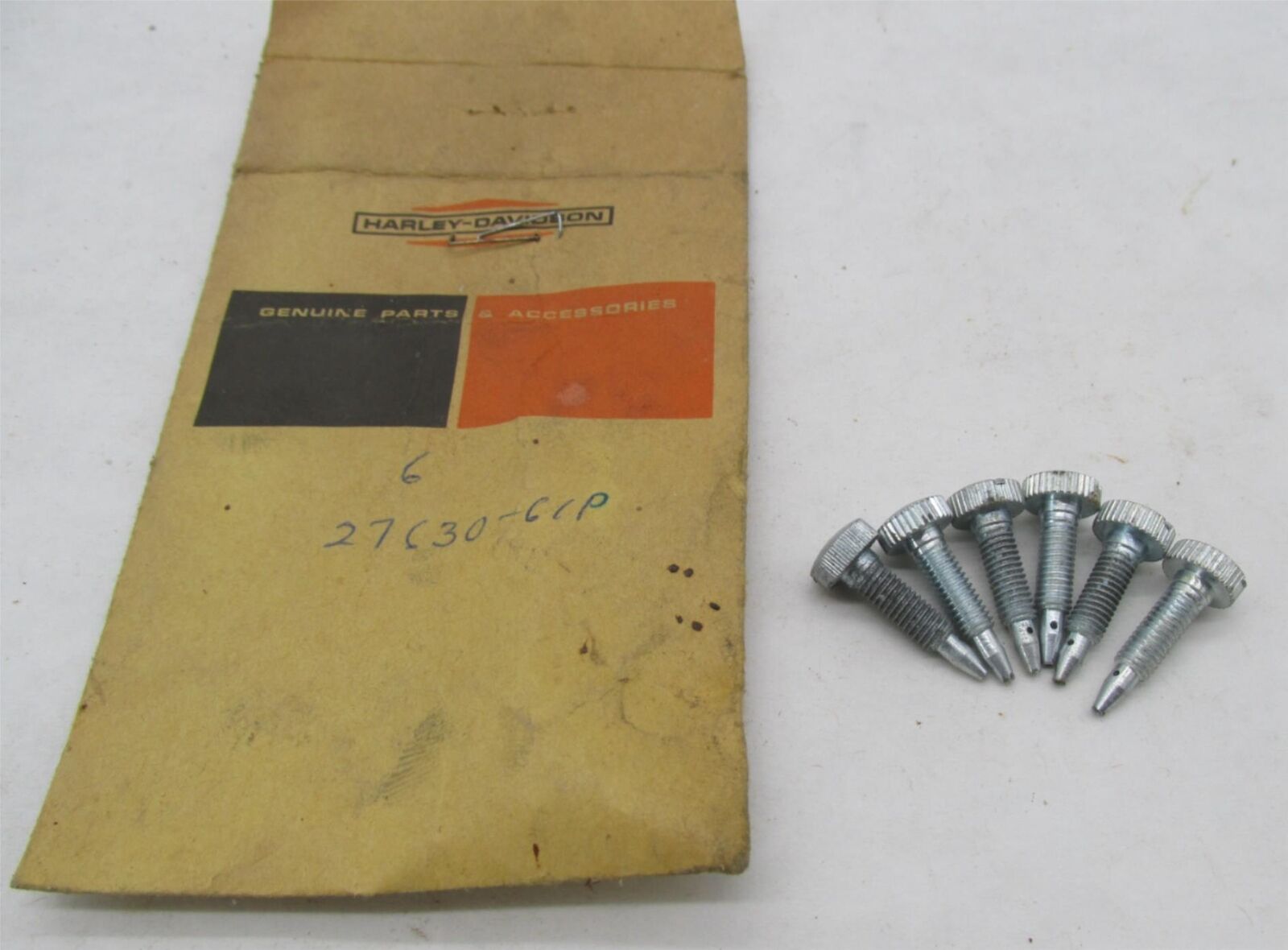 Lot of 6 Harley-Davidson NOS Aermacchi Low Speed Carb Needles 27630-61P