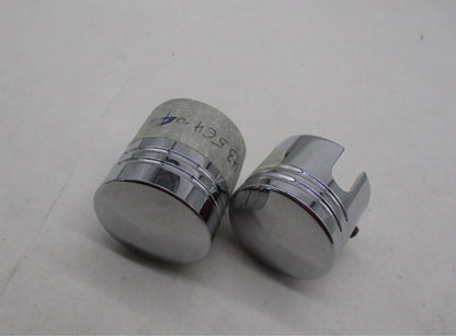 Set of Harley Davidson Genuine Piston Front Axle Nut Covers 43564-04A