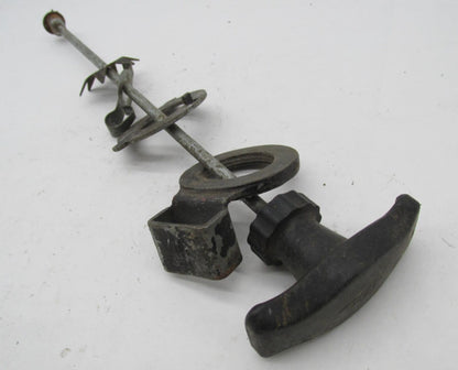 Vintage Original Complete Triumph BSA Norton Steering Damper Stabilizer T Handle