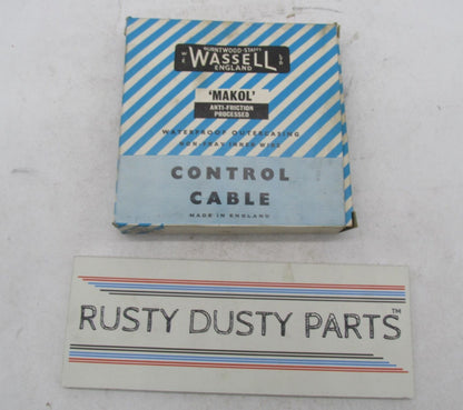 Wassell NOS Waterproof Control Clutch Cable ACHS Trials WEW-164