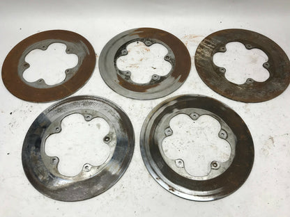 Lot (5) 1974-77 Harley Ironhead Sportster XL XLCH Rear Rotor Disc Brak