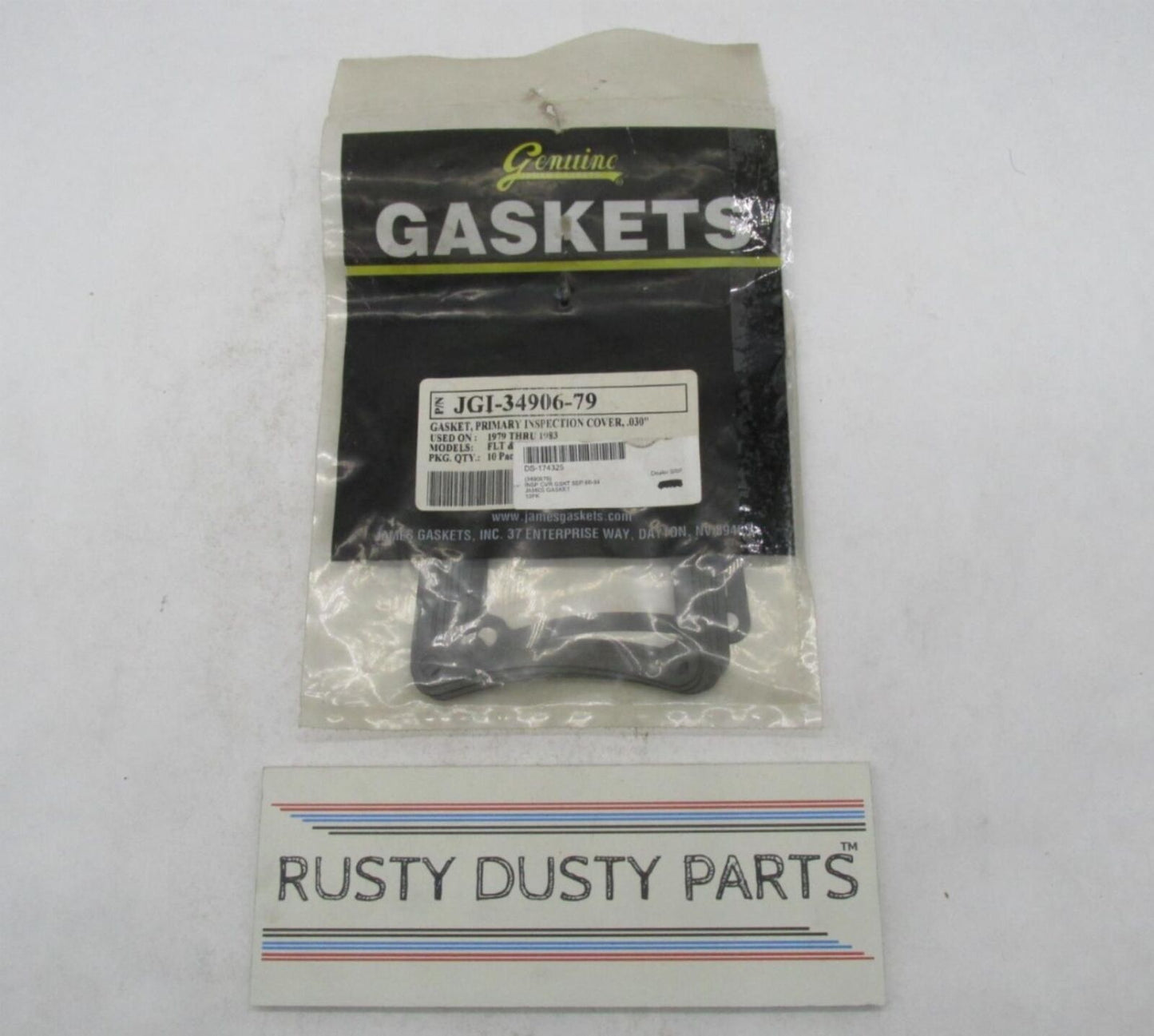 Lot of 9 Harley Davidson James Primary Inspection Cover Gaskets JGI 34906-79