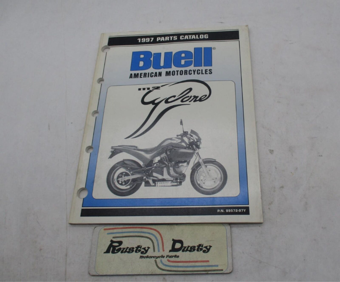Harley Buell Official Factory 1997 M2 Cyclone Parts Catalog 99572-97