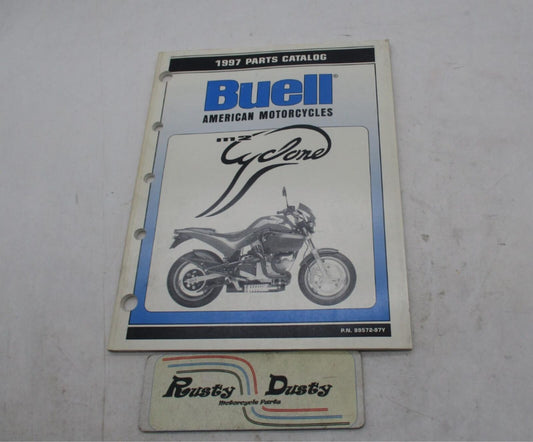 Harley Buell Official Factory 1997 M2 Cyclone Parts Catalog 99572-97