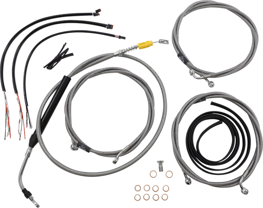 LA Choppers Handlebar Cable/Brake Line Kit LA-8056KT2-16